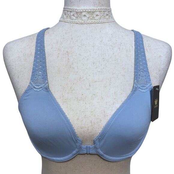 Wacoal NWT Blue Front Close Bra Women 34B - Picture 2 of 12